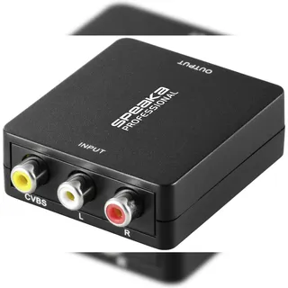 SpeaKa Professional AV Konverter Cinch - HDMI 1920 x 1080 Pixel