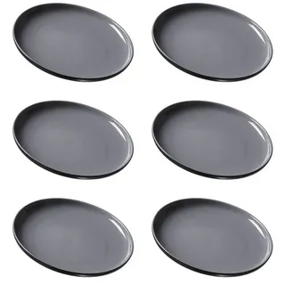 Ritzenhoff & Breker Jasper Frühstücksteller 19 cm schwarz 6er Set