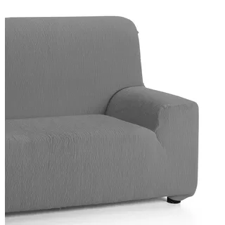 Martina Home Emilia Elastischer Sofabezug für 3-Sitzer, Grau, von 180 bis 240 cm Breite