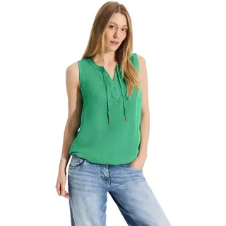 Cecil Damen B344521 LINEN_LI/CV Solid Top, Juicy Apple Green, M EU