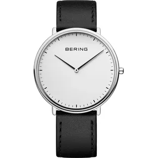 BERING Ultra Slim Collection Quarz Leder 39 mm 15739-404