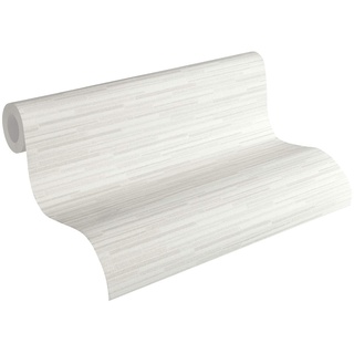 A.S. Création Vliestapete Best of Wood`n Stone 2nd Edition Tapete in Stein Optik fotorealistische Steintapete Naturstein 10,05 m x 0,53 m Weiß