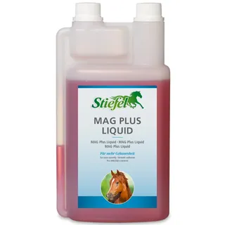 Stiefel MAG Plus Liquid für Pferde, hochdosiertes Magnesium für mehr Gelassenheit, zur Förderung der Leistungsbereitschaft & Konzentration, flüssig mit Dosierflasche, 1l