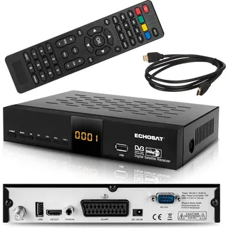 Megasat Echosat OM-20900 M HDTV HD sat digitaler Satelliten Receiver DVB-S2 USB