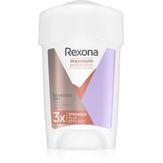 Rexona Maximum Protection Sensitive Dry Cream Deo-Stick gegen übermäßiges Schwitzen Sensitive Dry 45 ml