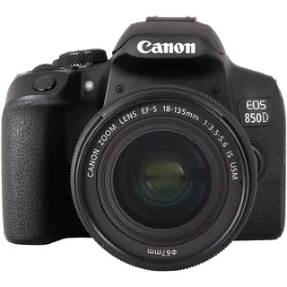 Canon EOS 850D mit Objektiv EF-S 18-55mm 4.0-5.6 IS STM