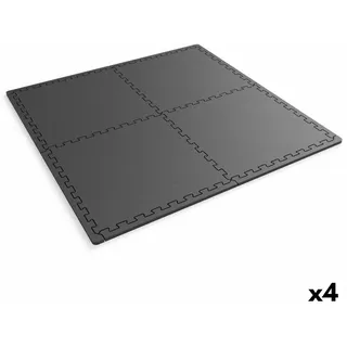 Tatami-Boden Aktive Dunkelgrau (4 Einheiten) - Dunkelgrau