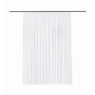 Gerster Fertigstore , weiß, , Textil , Uni , 300x245 cm , Heimtextilien, Vorhänge, Fertigvorhänge, Fertigstore