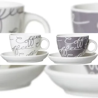 Ritzenhoff & Breker Cappuccinotasse 0,18 l Mehrfarbig 4 St.