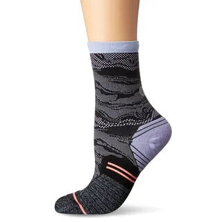 Stance Damen Run Fusion Mood Crew Laufsocken, violett, 35-37