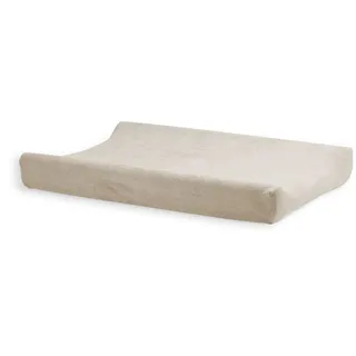 jollein 550-503-00093 Wickeltuchabdeckung Frottee 50x70cm Nougat, beige, 275 g