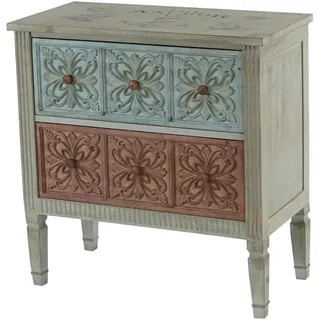 MCW Kommode 79 x 80 x 40 cm Grau / Braun