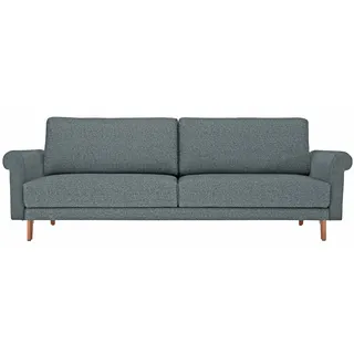 Creation BY ROLF BENZ 2-Sitzer »CR.450, Designsofa, Loungesofa«, modern Landhaus, Füße in Nussbaum, Breite 168 cm, grau