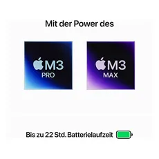 Bild von MacBook Pro M3 Max 16" 36 GB RAM 1 TB SSD