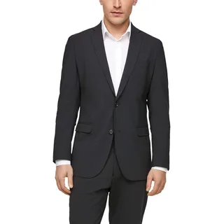 s.Oliver BLACK LABEL Herren 160.11.899.15.153.2053723 Business Anzug Jacke, Schwarz, 44 EU
