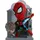 Spider-Man Vinyl Diorama 12 cm Rot