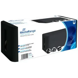 MediaRange Kabelbox 31,8 x 12,6 x 13,5 cm 1-tlg. schwarz