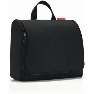 Reisenthel toiletbag XL schwarz - praktischer Kulturbeutel mit Haken, wasserabweisendes Material