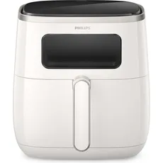 Philips FRIGGITRICE AD ARIA MULTICOOKER 5.6 XL 1700W BIANCA CON FINESTRA, Fritteuse, Weiss