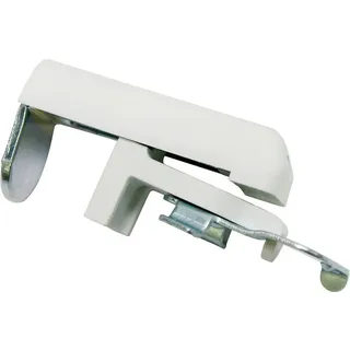 GARDINIA Klemmträger Metall/Kunststoff weiß,