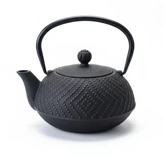 Aromelio Teekanne Gusseisen 900 ml , Schwarz , Metall , Geschirr, Kannen & Karaffen, Teekannen