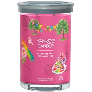 Yankee Candle Art In The Park Duftkerze 567 g pink