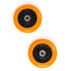 My Hood Set of Wheels 100 mm - Black/Orange