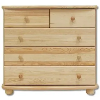 Kommode Sideboard Schrank Echtholz Neu Anrichte JVmoebel - Beige