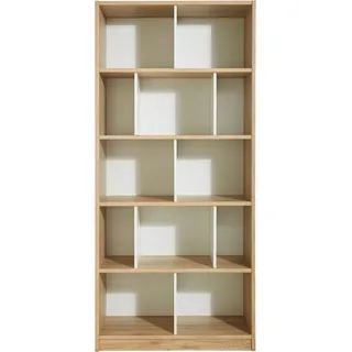 WIMEX Joker Bücherregal 90 x 38 x 198 cm Grau