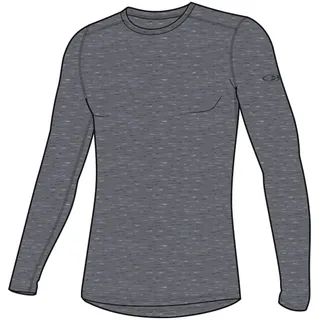 200 Oasis Merino Langarm-baselayer - Gritstone Heather - M