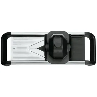 WMF 0686106040, Flache Reibe, Schwarz, Stahl, Edelstahl, 18/10 Cr.Ni. Stainless Steel, Edelstahl, 125 mm - Schwarz