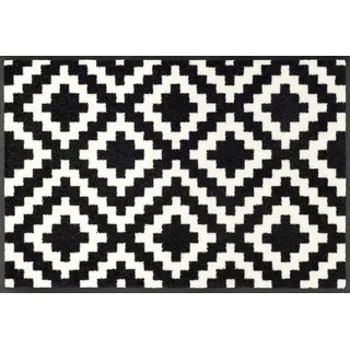 Kalmar 75 x 120 cm schwarz/weiß