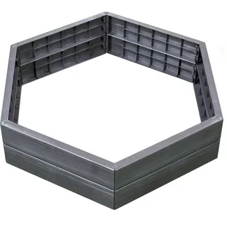 Graf ERGO-Hochbeet-System 110 x 110 x 25 cm Grau