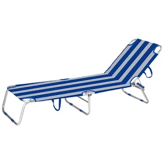 marbueno summer Marbueno Sonnenliege 187 x 58 x 24 cm Blau