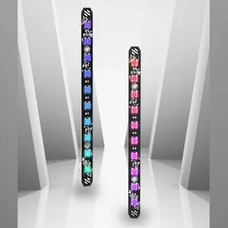 HOCENWAY 2 x 270 mm Vollfarb-RGB-Hartlichtstreifen, Tageslicht auf einem Stab, XXL-Leiterplatten-Kits, 5 V Lampenleiste, WS2812B, Festzelt, LED, kompatibel mit Voron 2.4 / Trident 3D-Drucker-Zubehör