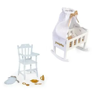 Famosa Barriguitas Set Mit Wiege Stuhl Hochstuhl Und Zubehör - Multicolor - 3-6 Jahre