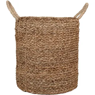 Korb mit Henkeln aus Seegras Ø 30 cm x 32 cm Natur