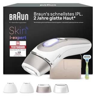 Braun Smart IPL 7 Skin i·expert PL7387 Weiß/Rosegold
