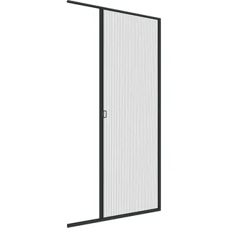 WINDHAGER Insektenschutz Plissee-Tür 120 x 240 cm Anthrazit