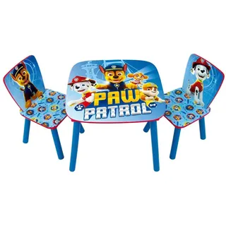 Paw Patrol Set Kindersitzgruppe Tisch Mit Stühlen - Multicolor - One Size