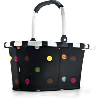 Reisenthel carrybag XS dots schwarz 34 x 21 x 20 cm