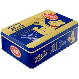 Nostalgic Art Nostalgic-Art Retro Vorratsdose Flach gold 2,5 l