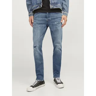 Jack & Jones Tapered-fit-Jeans »JJIMIKE JJORIGINAL CJ SN« mit Five-Pocket-Design, blau