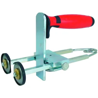 Hawe Streifenschneider Gipskartonplatte 730.45 Plattenschneider Trockenbau 120mm, 2-Komponenten-Griff