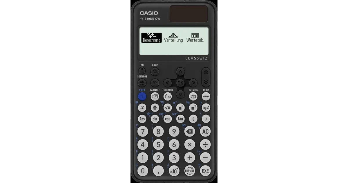 WYNGS Beschermhoes Zwart compatibel met Casio fx-82MS 2nd