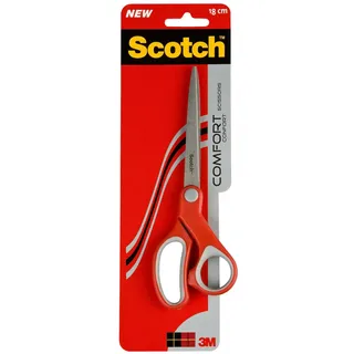 Scotch Papierschere Rot/Silber 27 cm