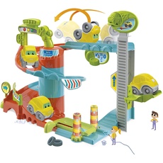 Baby Clementoni Baby-Parkhaus - Spielzeug für Babys & Kinder ab 18 Monaten - Auto-Spielzeug aus 100 % recyceltem Material - Mechanisches Babyspielzeug, 17404 von Clementoni