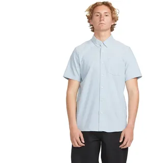 Volcom Everett Oxford Kurzarmhemd - Wrecked Indigo - XL