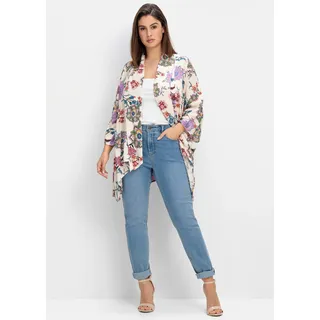 sheego by Joe Browns Longbluse, weiß