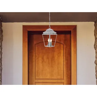 LED Outdoor Pendelleuchte Terrassenbeleuchtung, Hauseingang Außenlampe Vintage